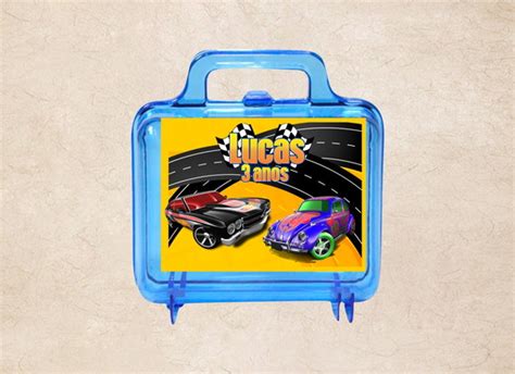 Adesivo Maletinha Hot Wheels Elo Produtos Especiais