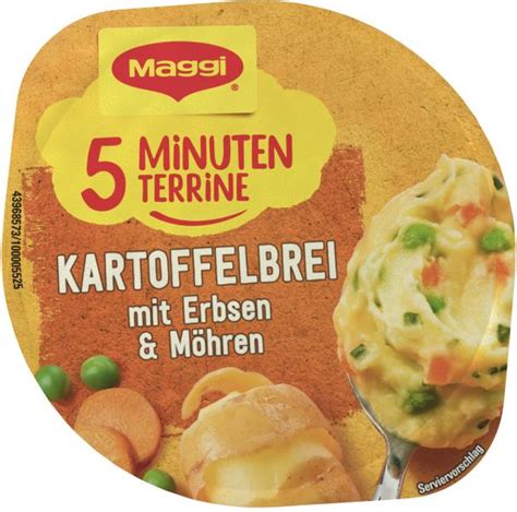 Maggi Minuten Terrine Kartoffelbrei Mit Erbsen M Hren Online Kaufen