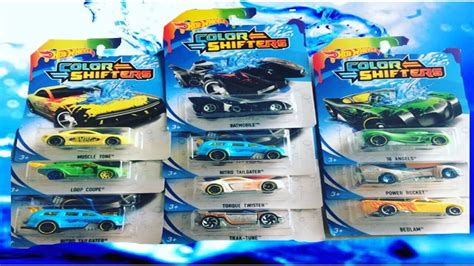 Opening Hot Wheels Colour Shifters And Batman Batmobile Youtube