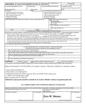 Fillable Online Amendment 001 To IFB No GF 2021 R 0021Academic Commons