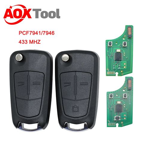 Aoktool Chave Remota Do Carro Para Opel E Vauxhall Mhz Pcf