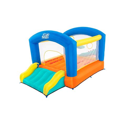 Juego Inflable Brincolin Infantil Trampolin Con Resbaladilla Y Pelotas