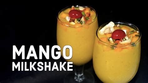 Mango Milkshake With Ice Cream Mango Mastani Recipe The Bong Chef