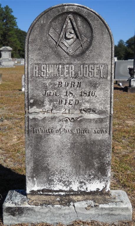 Robert Sinkler Josey Find A Grave Memorial