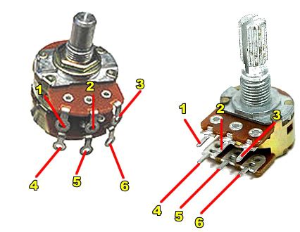 Stereo Potentiometer Wiring