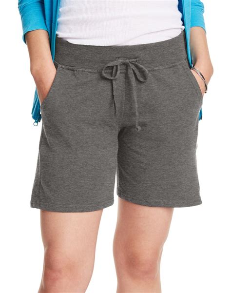 Hanes Women S Jersey Shorts Style Ho9264