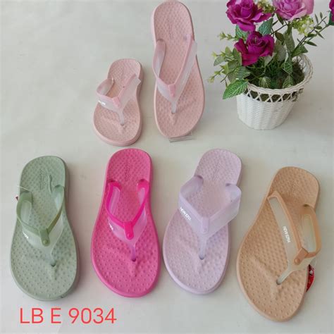 Jual Gos NEW ERA LB E 9034 Sandal Wanita Jepit Karet Anti Slip Original