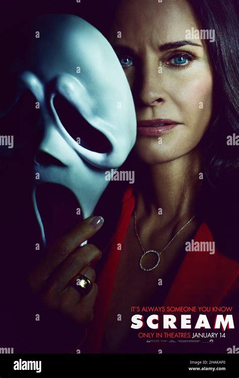 SCREAM, (aka SCREAM 5), character poster, Courteney Cox, 2022 ...