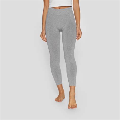 Leggins De Cintura Est Ndar Alpine Light Gray Melange Ropa Prozis