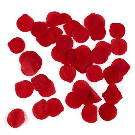 Buy Red Artificial Rose Petals Pack Of For Gbp Card Factory Uk