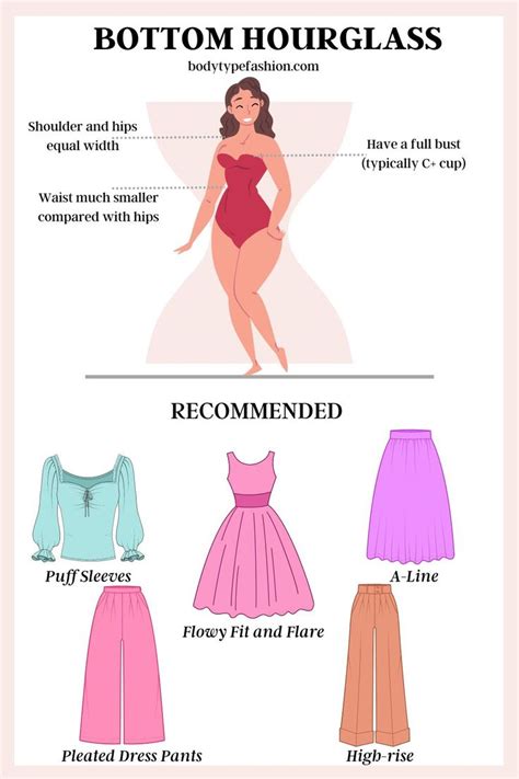 Dressing Tips For Bottom Hourglass Shape Bottom Wear