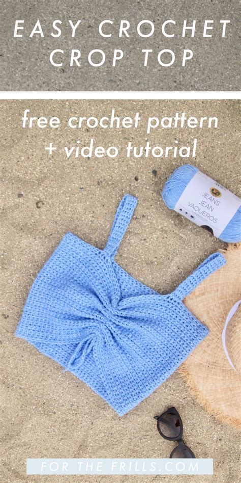 Beginner Crochet Crop Top Free Pattern Video Tutorial Artofit