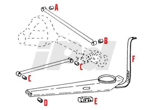 Torque Rod Bushing Poly IPD 107203 Volvo 672226