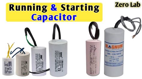 Starting And Running Capacitor