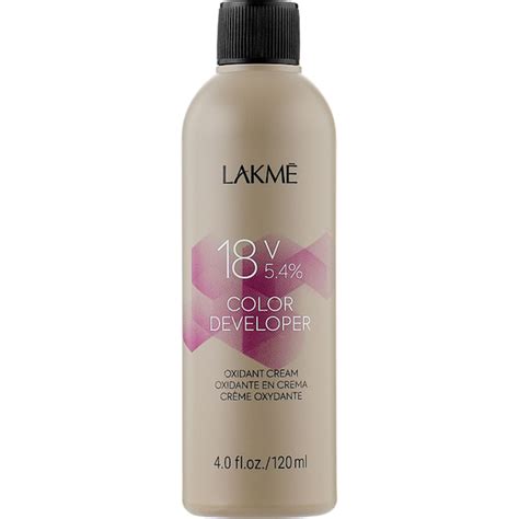 Стабілізований крем окислювач Lakme Collage Hydrox 18V 5 4 120 мл