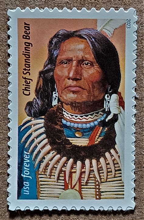 United States 5799 63c Chief Standing Bear MNH 2023 United