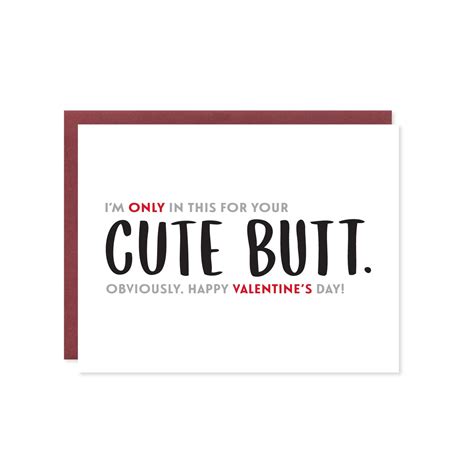 Funny Valentine Card Sexy Valentine S Day Card Card Etsy