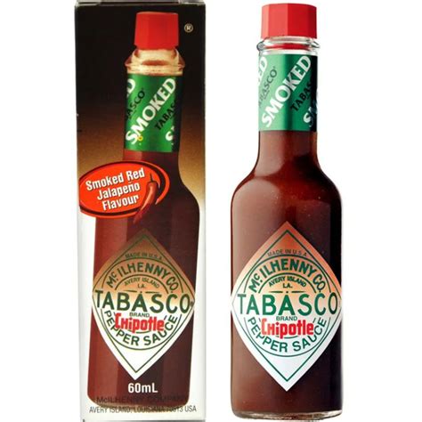McIlhenny соус Tabasco перечный Чипотл , 60 мл - купить с доставкой по ...