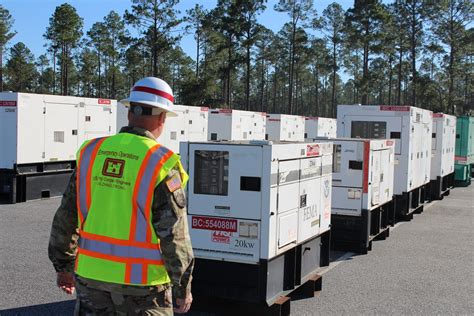 DLA Troop Support Provides 5 000 Meals And 63 Generators Following