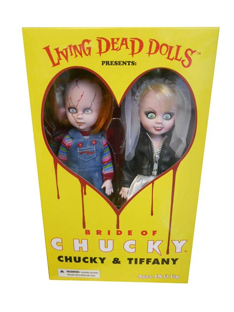 Living Dead Dolls Chucky And Tiffany 2 Action Zahlen Ldd 2014 Puppe