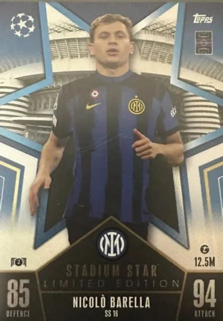 Topps Match Attax Nicola Barella Stadium Star Limited