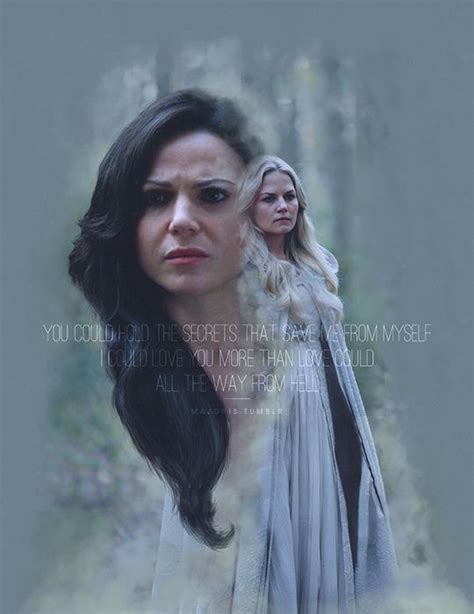 SwanQueen Gifs Fanart Fan Art Swan Queen Regina And Emma