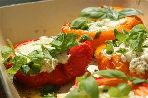 Gef Llte Paprika Mit Feta Whenannacooks