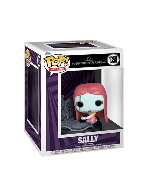 Funko Pop De Sally Con Tumba De Pesadilla Antes De Navidad