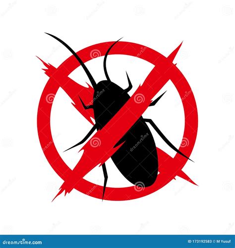 Pest Control Logo Design Vector Insect Protection Examination Icon