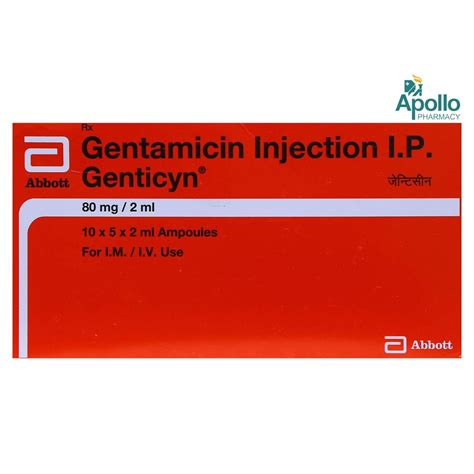 Gentamicin Uses Side Effects And Medicines Apollo Pharmacy