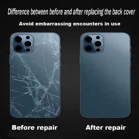 Big Hole Back Glass Replace For Iphone X Rear Cover Glasses For Iphone