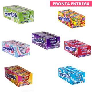 Bala Mentos Slim Box Varios Sabores Shopee Brasil