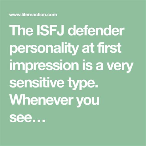 How To Tell If You Re An Isfj Personality Type The Defender Isfj