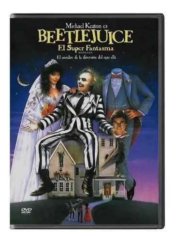 Beetlejuice El Super Fantasma Tim Burton Pelicula Dvd Mercadolibre