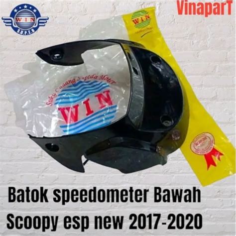 Jual Cover B Speedometer Batok Bawah Scoopy Esp New Donat K Hitam