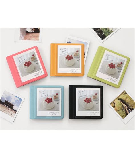 Instax Square Album 5 Colors Fuji Film Photo Album Creative Photo Ideas Cute Instax Photo Book ...