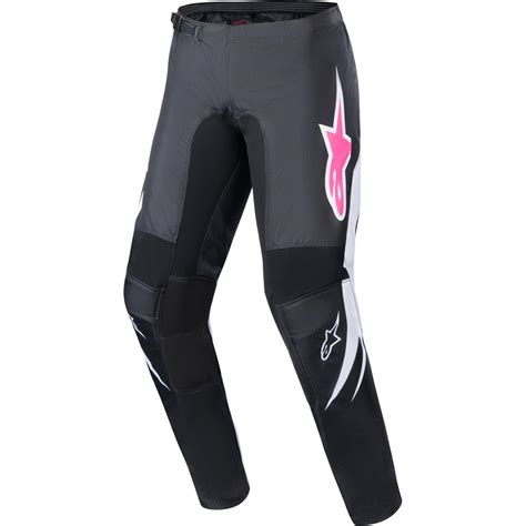 Alpinestars Girls Cross Hose Stella Fluid Schwarz Weiß Maciag Offroad