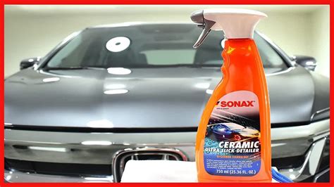 Sonax Ceramic Ultra Slick Detailer Ml White Youtube