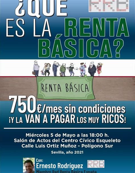 Qu Es La Renta B Sica El T Tulo De Una Charla Para Un Barrio