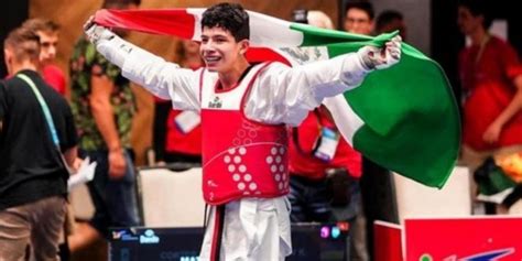 Guillermo Cortés se convierte en bicampeón del mundo en taekwondo