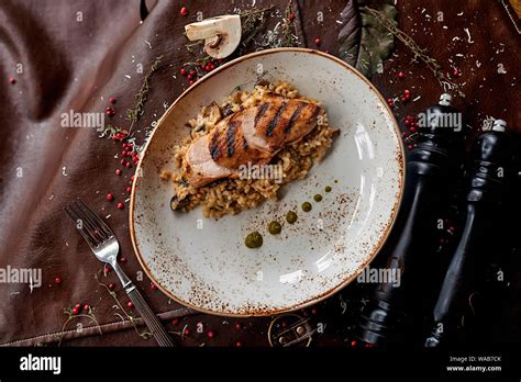 Chicken Fillet Roll Hi Res Stock Photography And Images Alamy