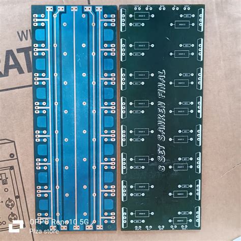 Pcb TR FINAL SANKEN 8SET 3U PCB TRANSISTOR FINAL 8SET SANKEN Shopee