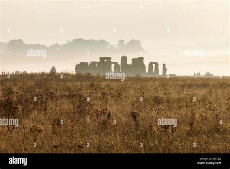 England Wiltshire Stonehenge Stock Photo Alamy