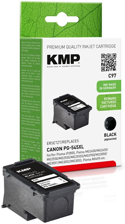 KMP Do Canon PG 545XL Czarny 15 Ml 1562 4001 Tusz Niskie Ceny I