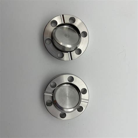 Customized Uhv Flange Stainless Steel Flange Cast Flanges Cf Bored Flange With Threaded Holes