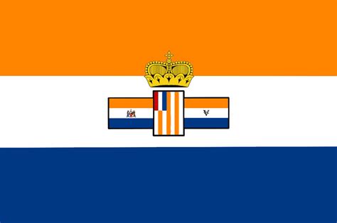 A United Dutch Kingdoms Flag Designed By Me Inspired By The Old Sa Flag Vexillology