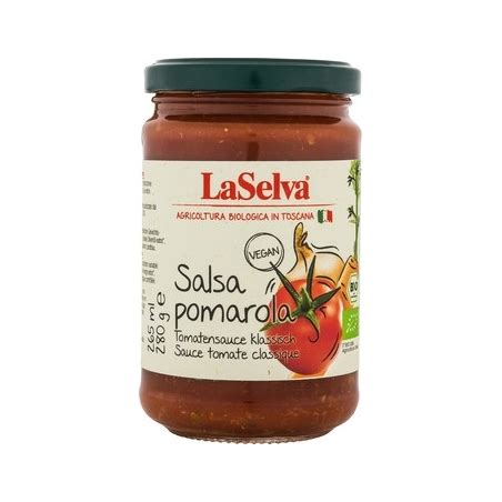 La Selva Bio Tomatensauce Klassisch Online Kaufen Im Shop