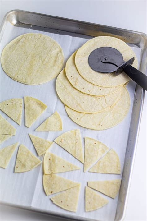 Healthy Homemade Tortilla Chips