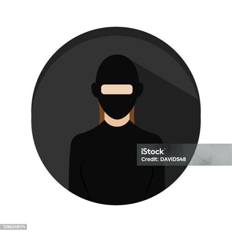 Ikon Pencuri Terisolasi Ilustrasi Stok Unduh Gambar Sekarang Bagian