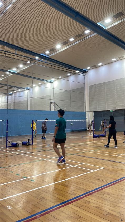 Jurong West Sport Hall Badminton Court Sports Equipment Sports